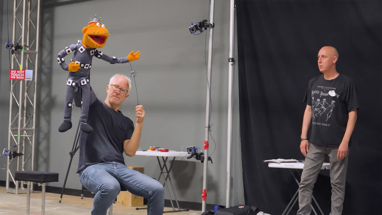 Disney Imagineering Motion Captured Scooter Muppet Animatronic Robot