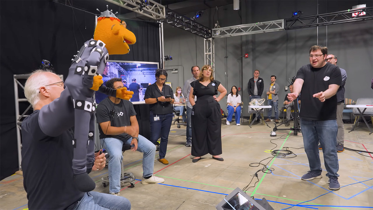 Disney Imagineering Motion Captured Scooter Muppet Animatronic Robot