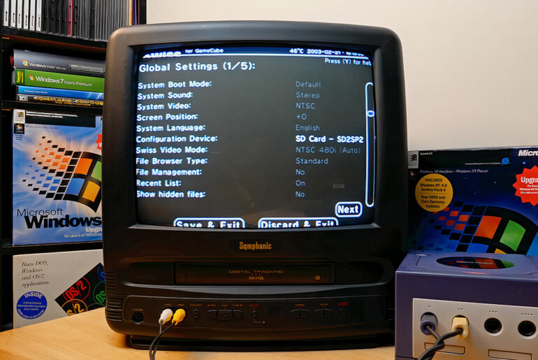 Windows NT GameCube Mod Software