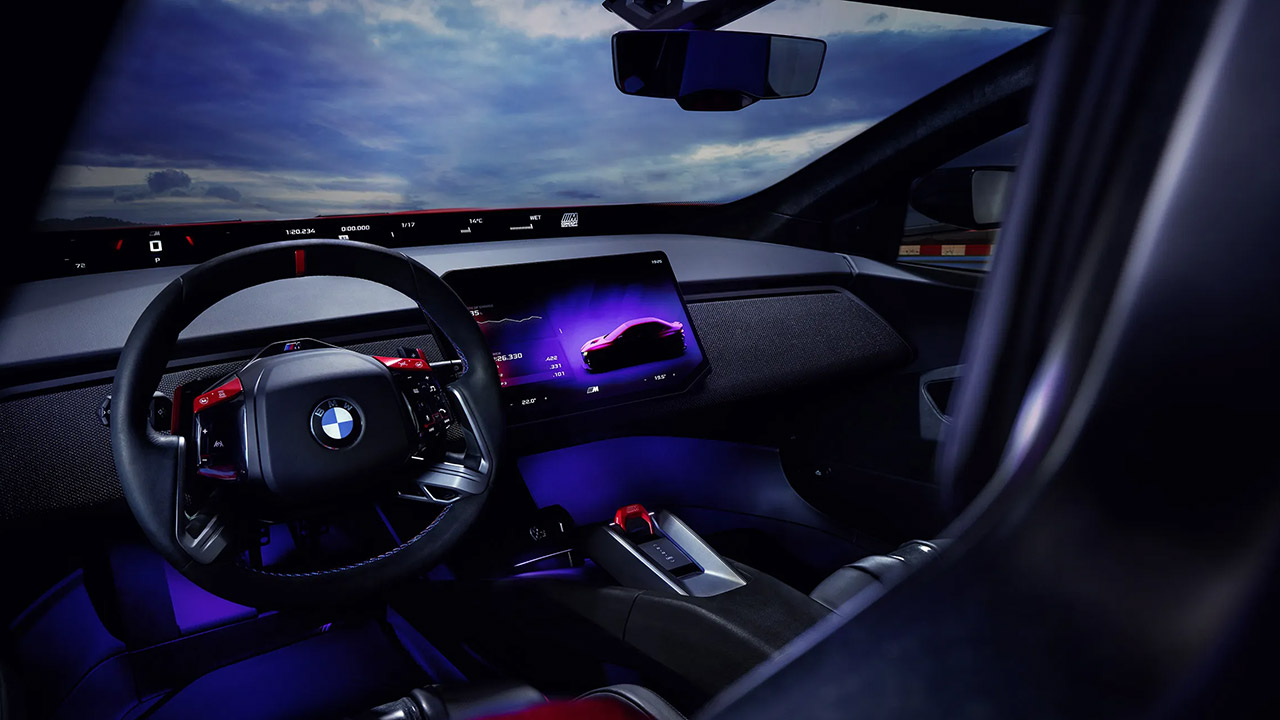 BMW M Concept Neue Klasse Electric M3 Interior