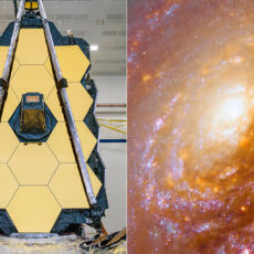 Hubble Webb Black Eye Galaxy Messier 64