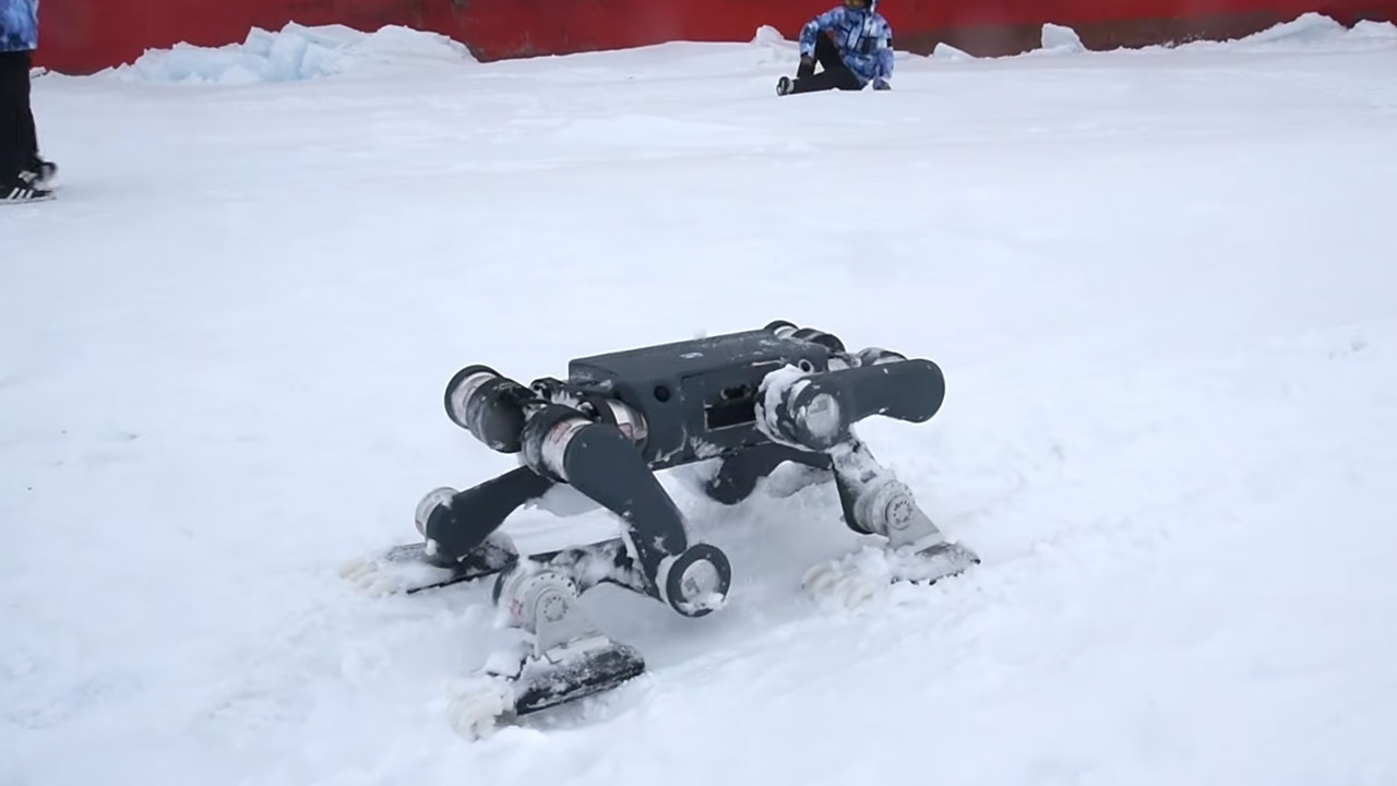 Deep Robotics Lynx S10 Prototype Paws Arctic