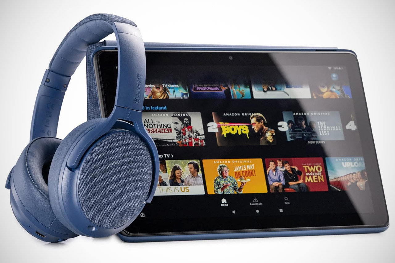 Made for Amazon Active Noise Cancelling Bluetooth Headphones ONANOFF