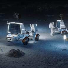 Lunar Outpost Pegasus Rover Moon NASA