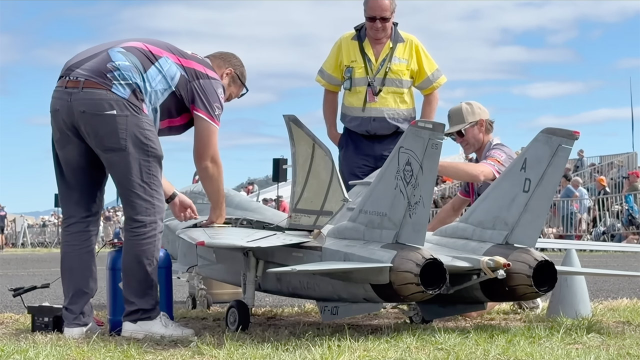 Remote-Controlled F-14 Tomcat Jet