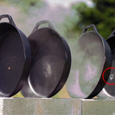 How Many Cast Iron Skillets Stop Bullets