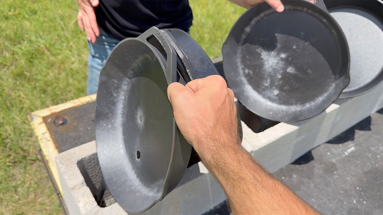 How Many Cast Iron Skillets Stop Bullets
