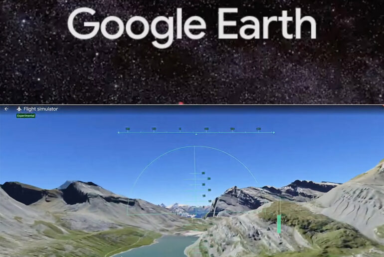 Google Earth Flight Simulator Mode Web