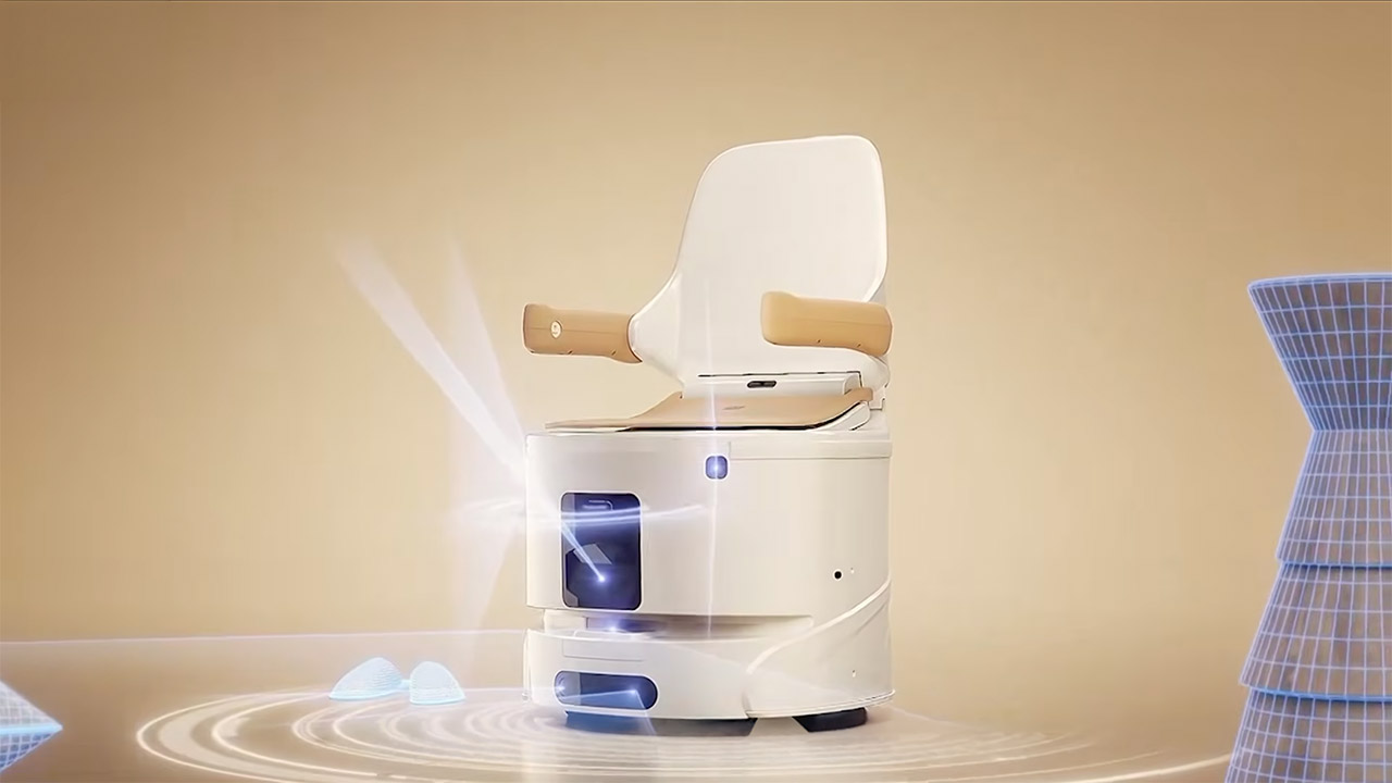 Yueban Xiaoban Self-Driving Toilet Robot