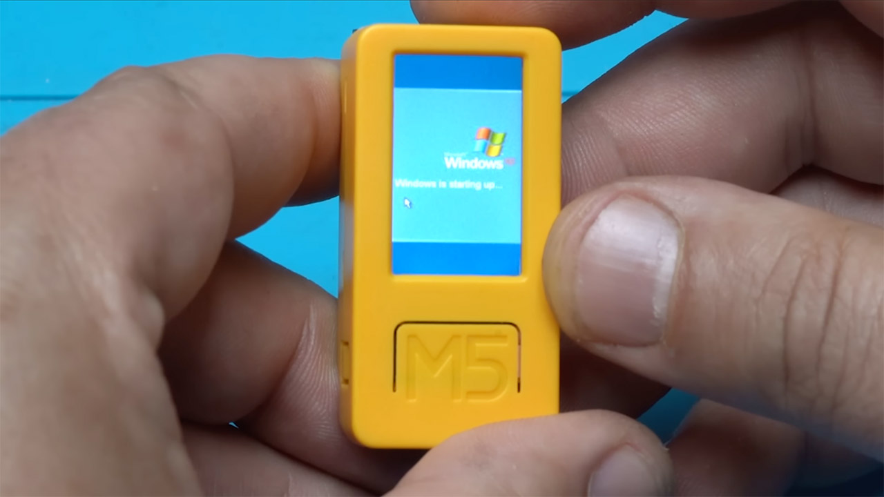 M5StickC Plus Windows XP Mini Computer