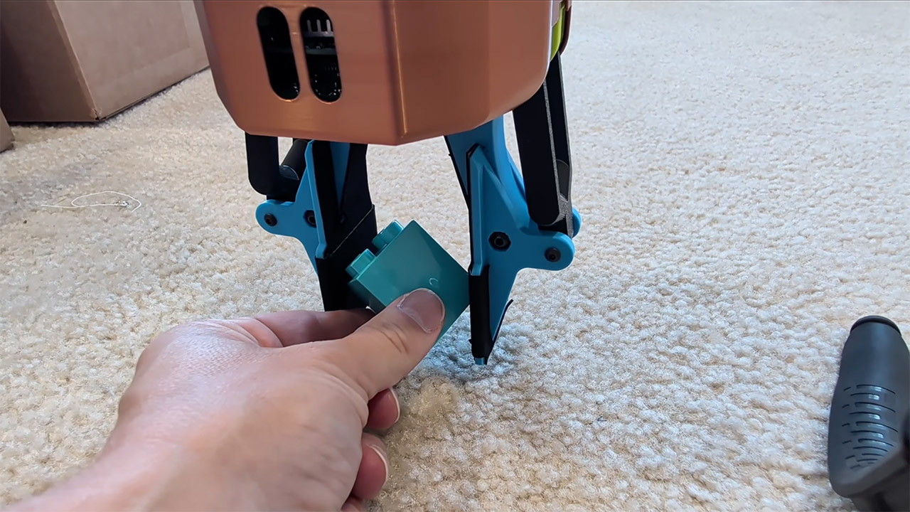 Ceiling-Mounted Crane Robot
