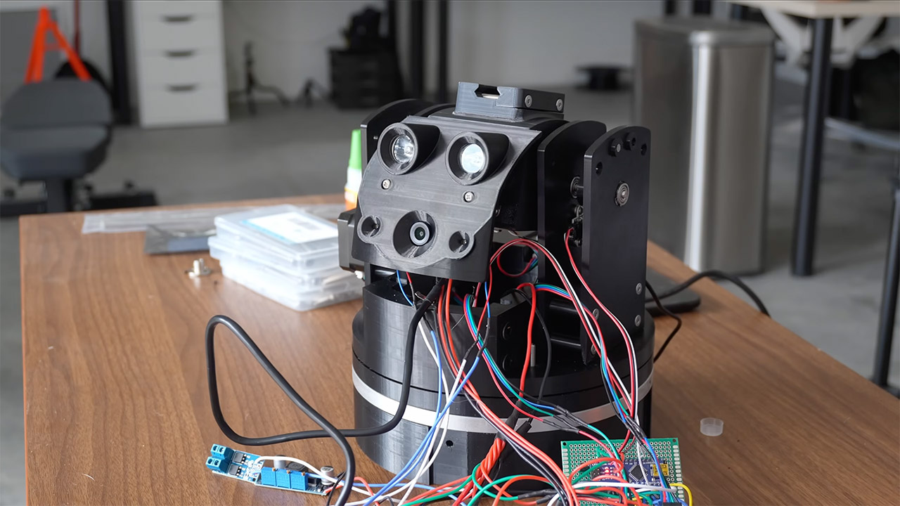 Walter Workshop Sentry Robot Camera Security