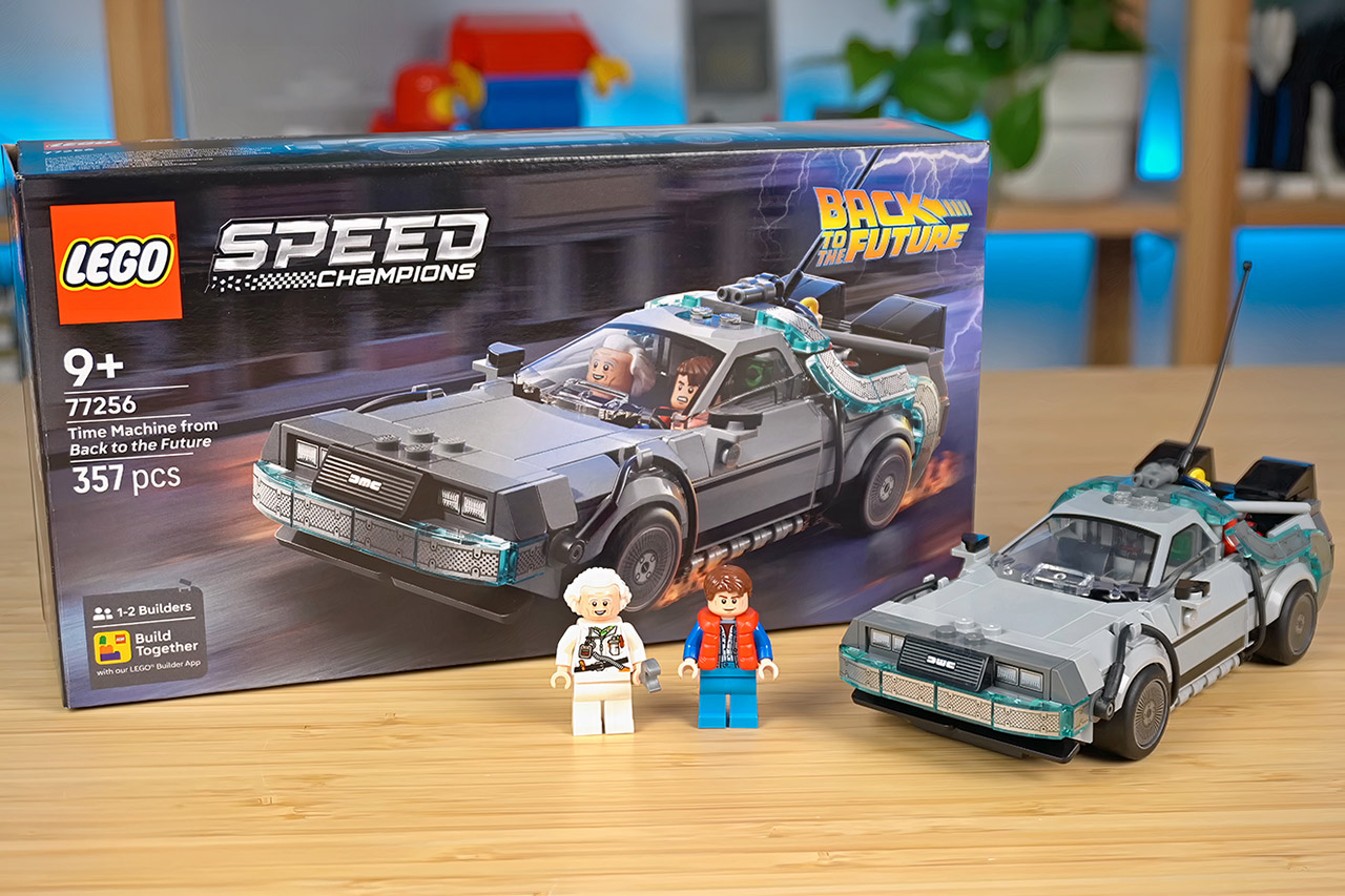 LEGO Speed Champions Time Machine from Back to the Future Set 77256