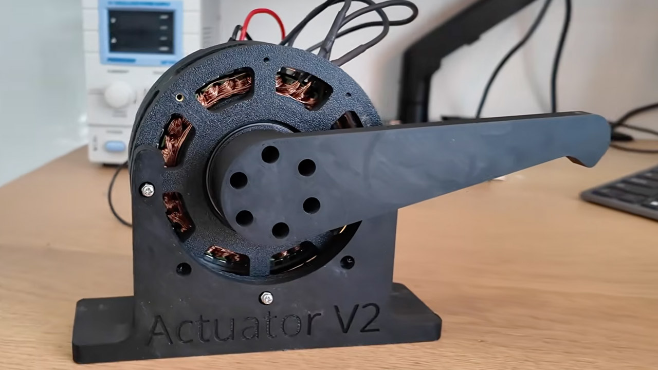 Homemade DIY Robot Actuator