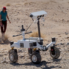 NASA JPL ERNEST Rover Test