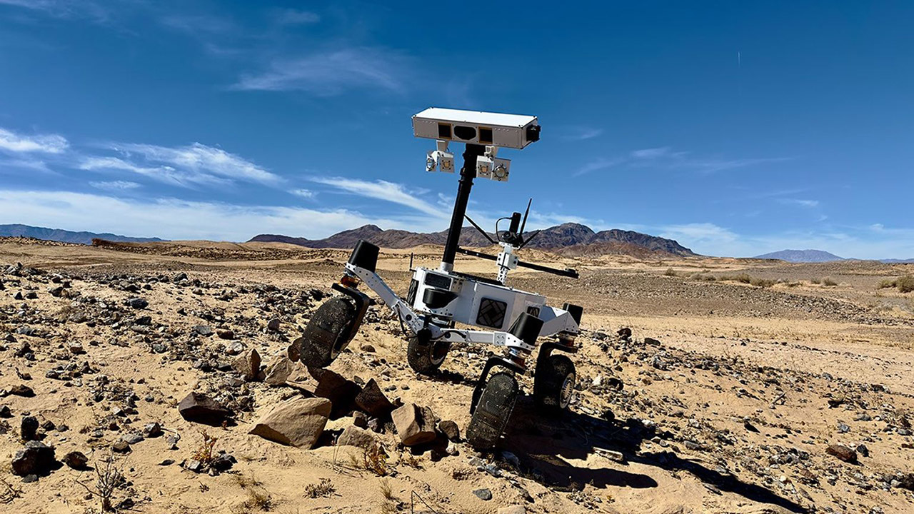 NASA JPL ERNEST Rover Test