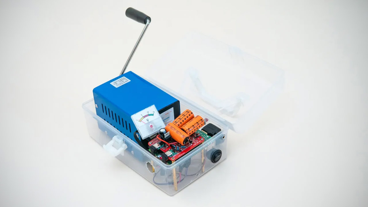 CrankGPT Hand-Cranked AI Assistant
