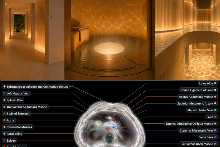 Midjourney Medical Body Scanner MRI Ultrasound Spa