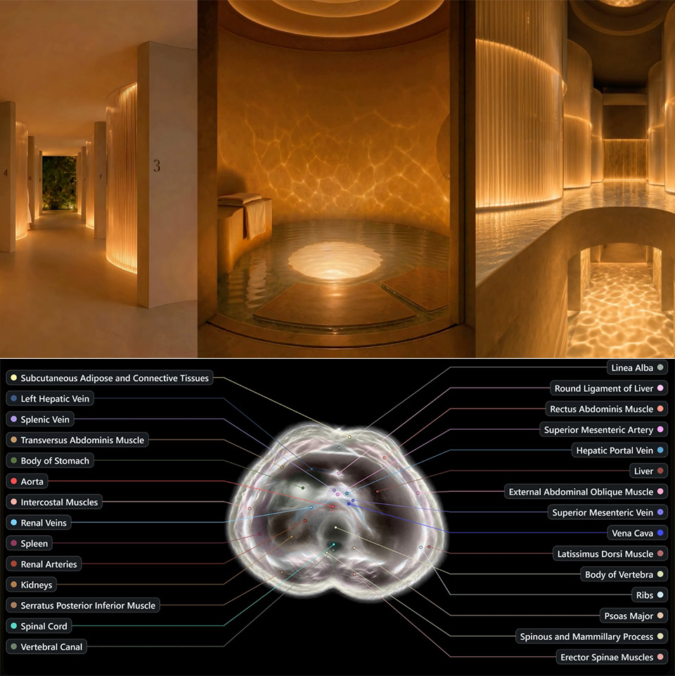 Midjourney Medical Body Scanner MRI Ultrasound Spa