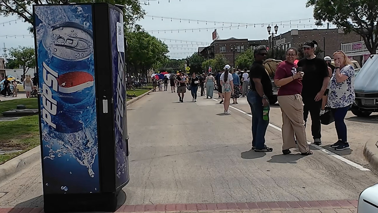 Pepsi Vending Machine Go-Kart