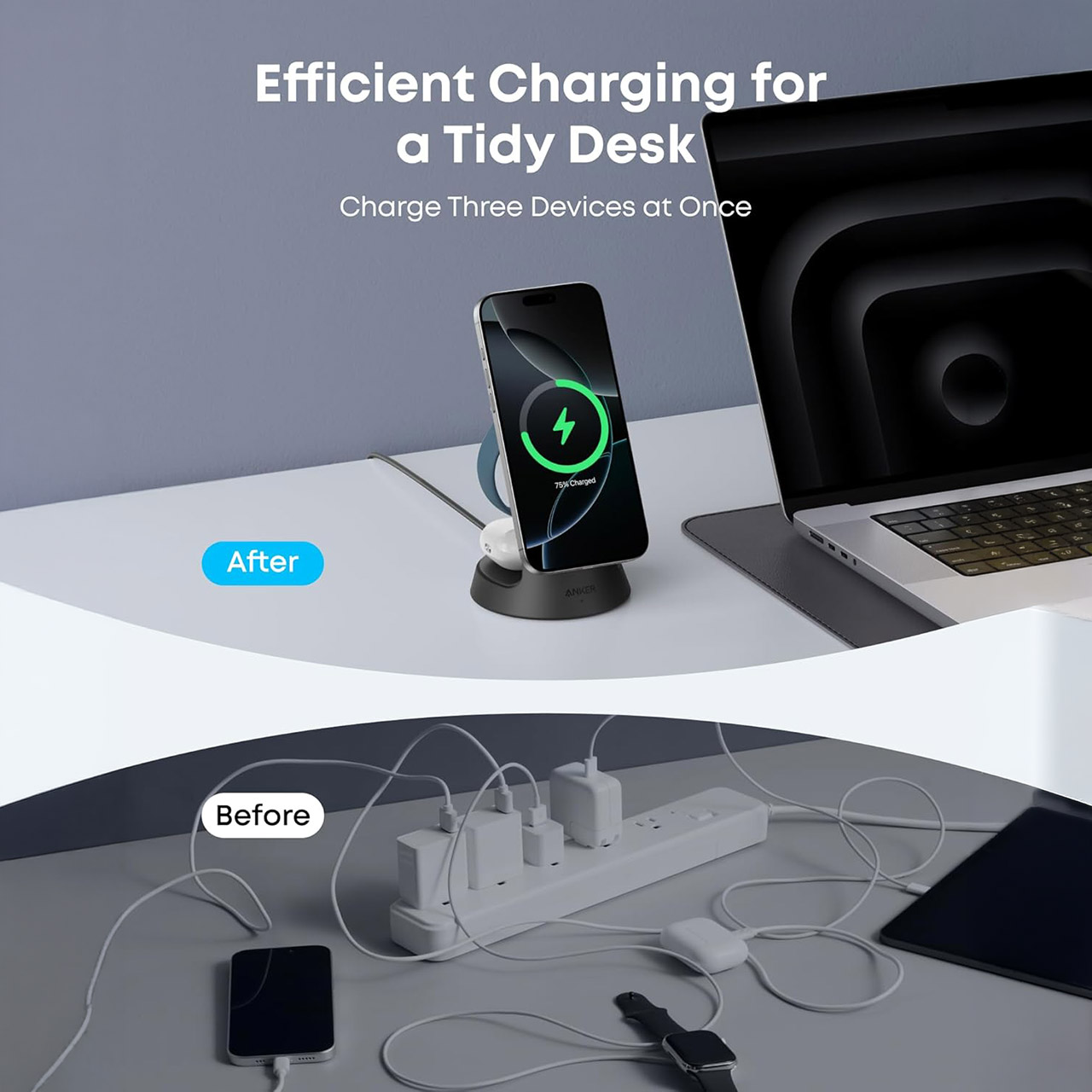 Anker MagGo 3-in-1 Charging Station