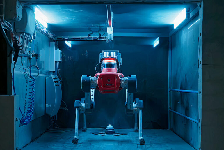 ANYbotics ANYmal Robot Dog Cement Plant Inspection