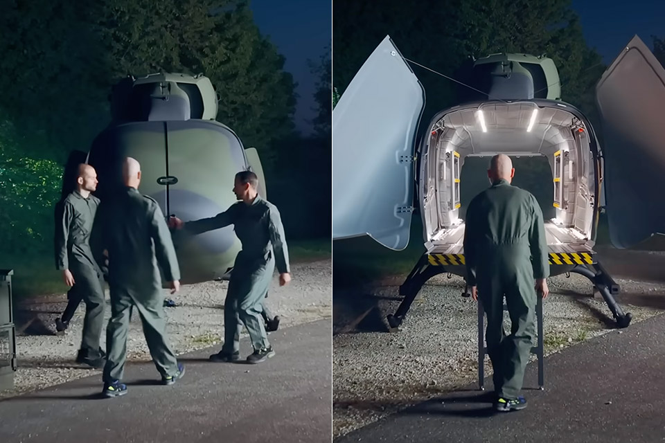 Airbus U145 Pilotless Uncrewed Autonomous Helicopter