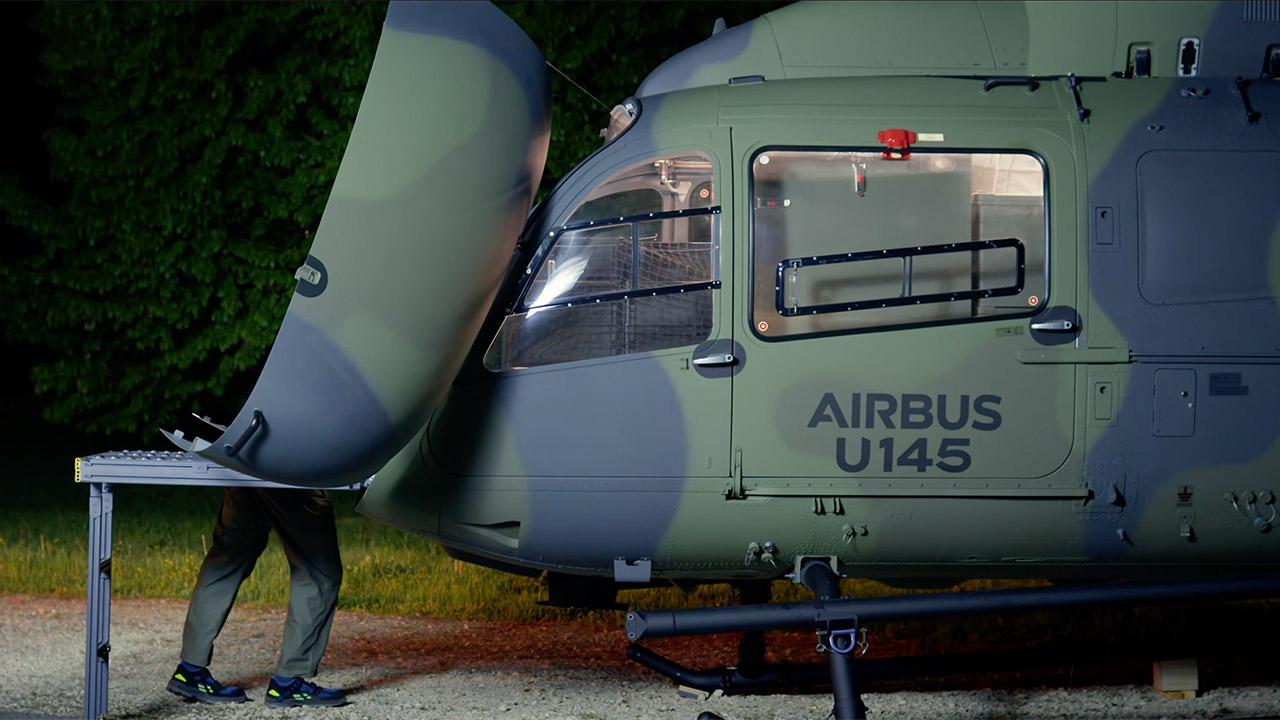 Airbus U145 Pilotless Uncrewed Autonomous Helicopter