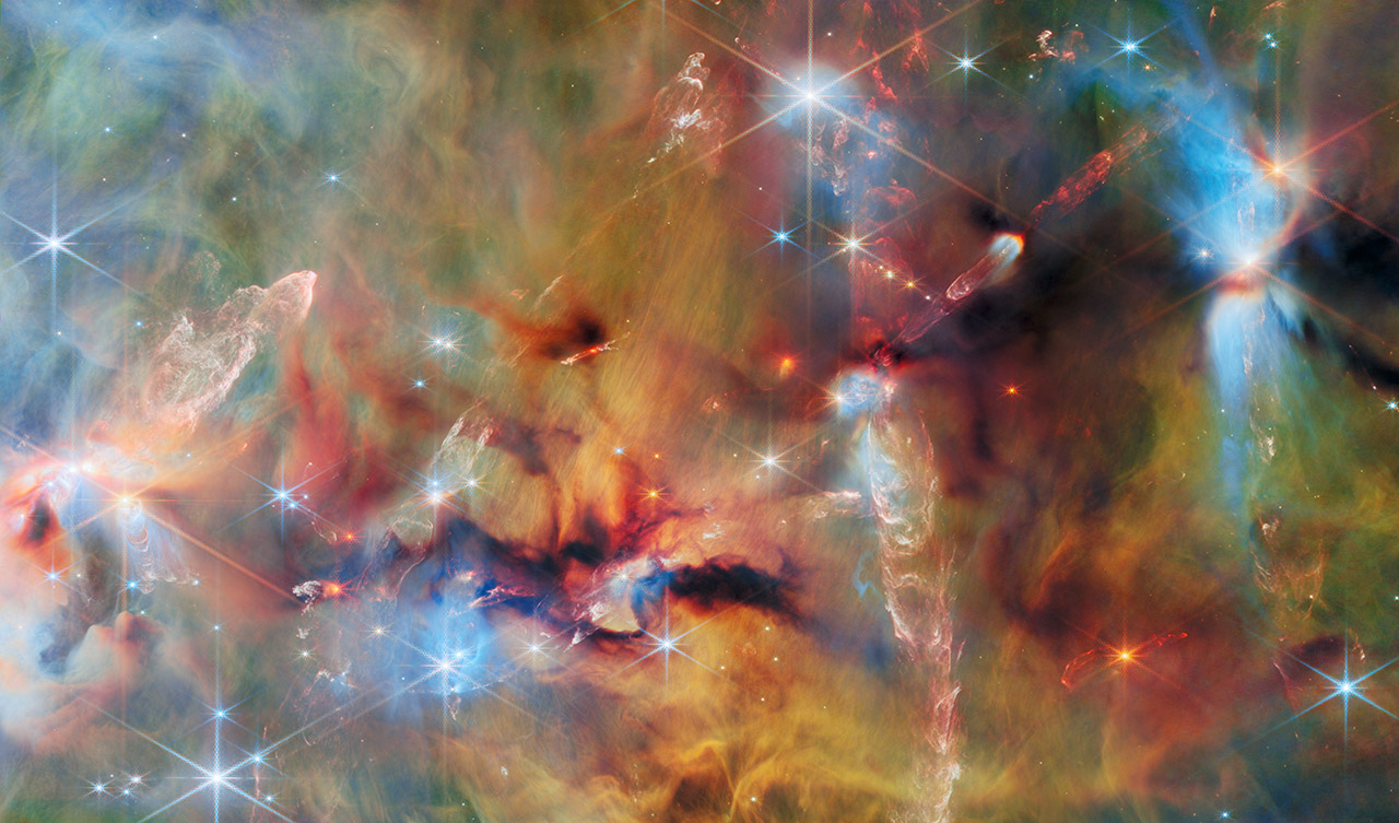 James Webb Space Telescope Orion A Nebula OMC-2