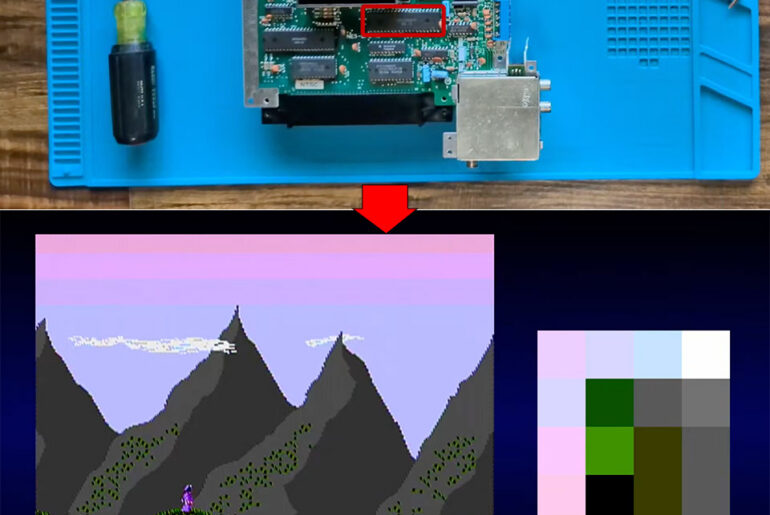 NES Graphics Upgrade Parallax Scrolling ANES Mod