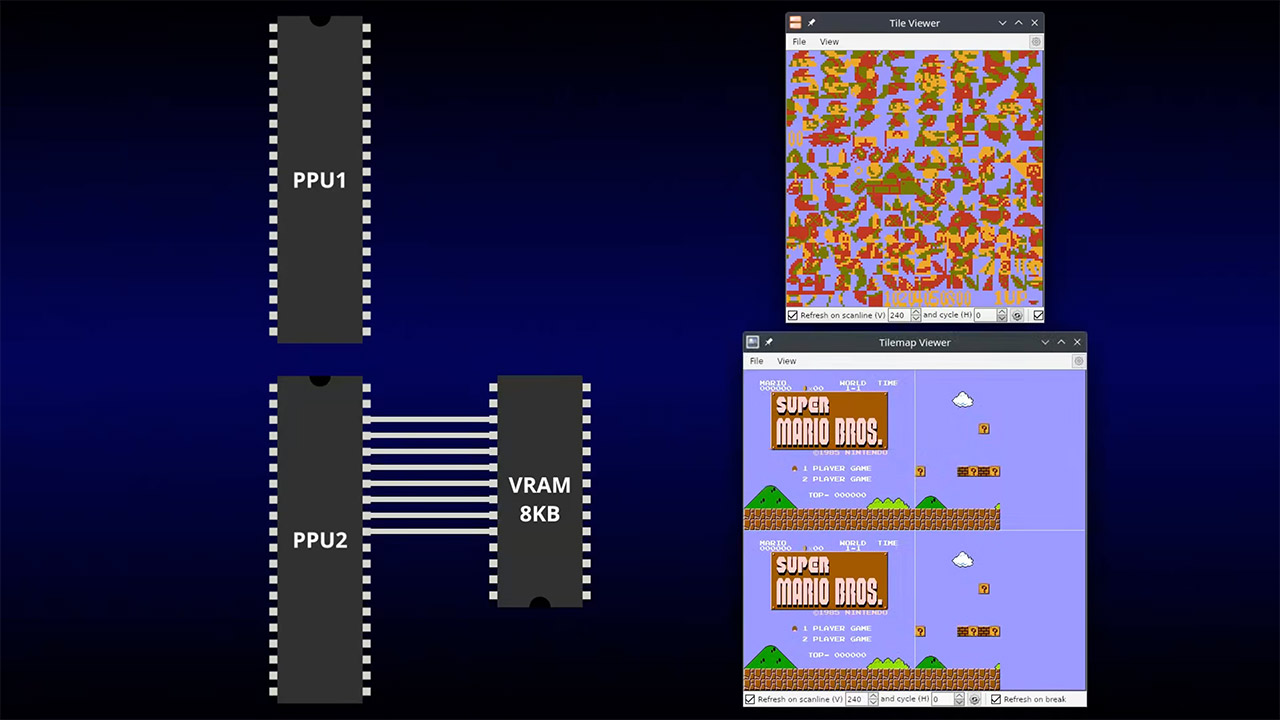 NES Graphics Upgrade Parallax Scrolling ANES Mod
