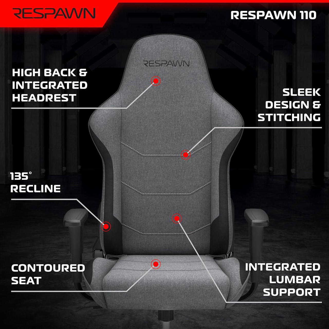 Respawn 110 Ergonomic Gaming Chair