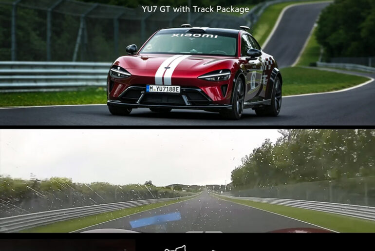 Xiaomi YU7 GT Autonomous Driving Record Lap Nurburgring