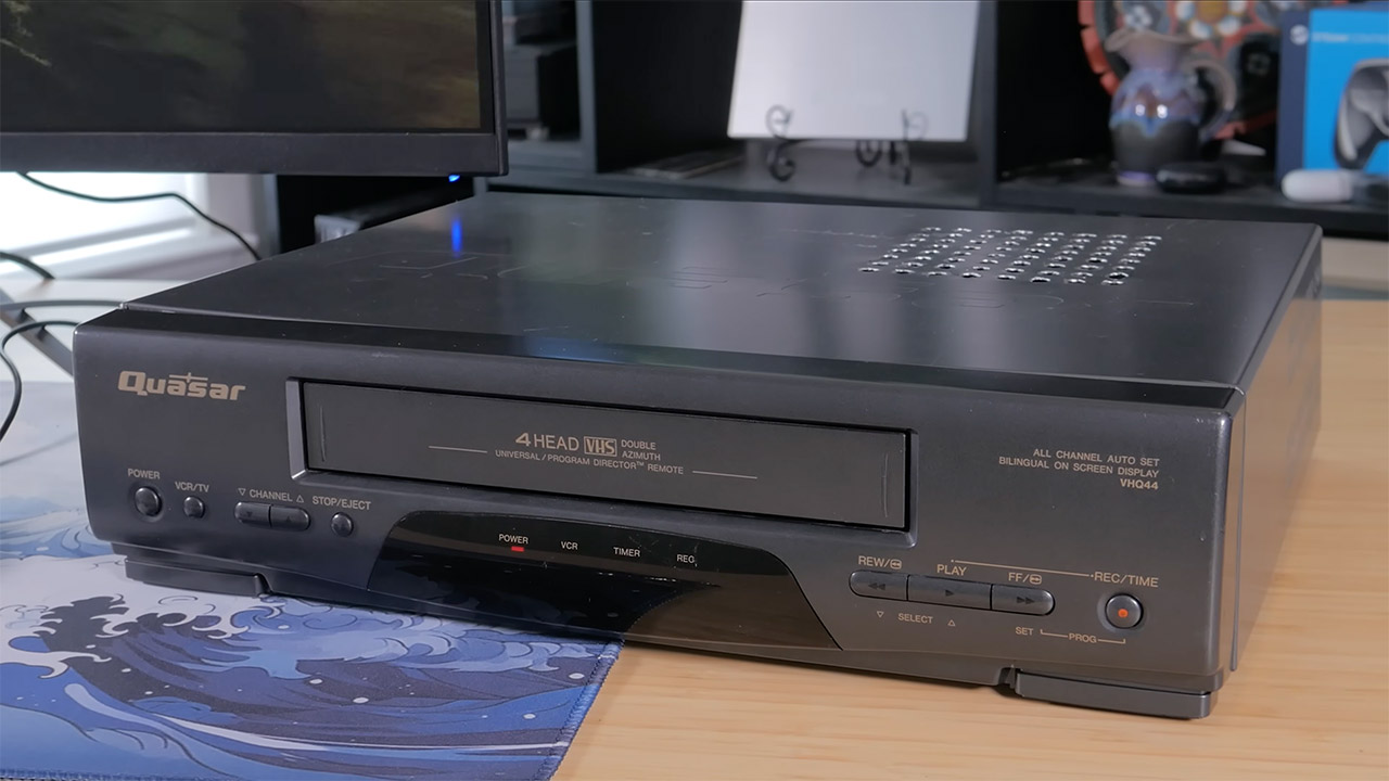 VHS Player PC Case Mod
