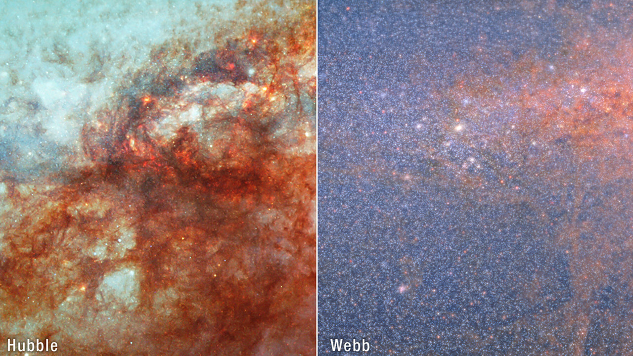 James Webb Space Telescope M82 Cigar Galaxy