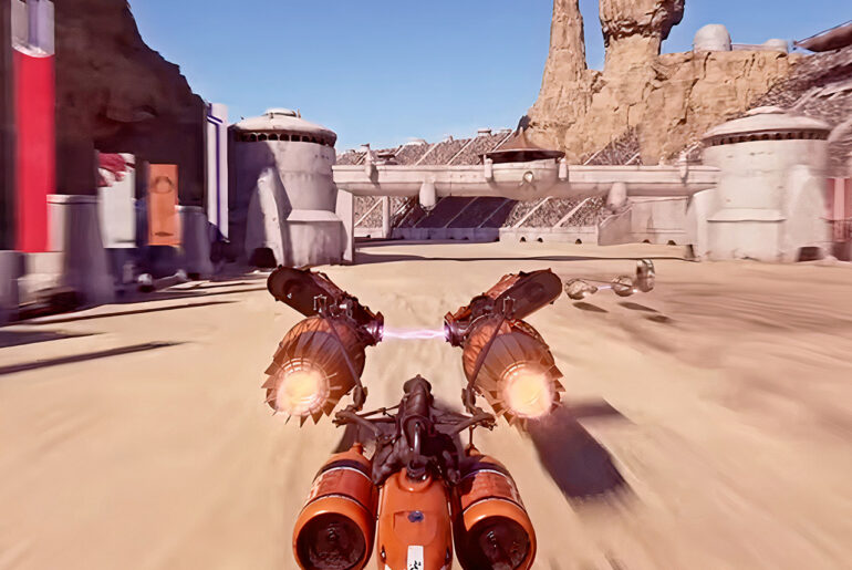 Star Wars Galactic Racer Tech Preview