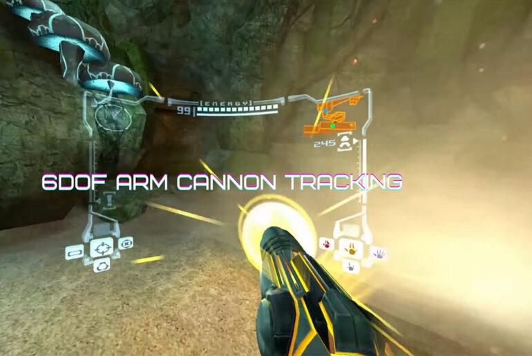 PrimedGun VR Motion Control Mod Metroid Prime