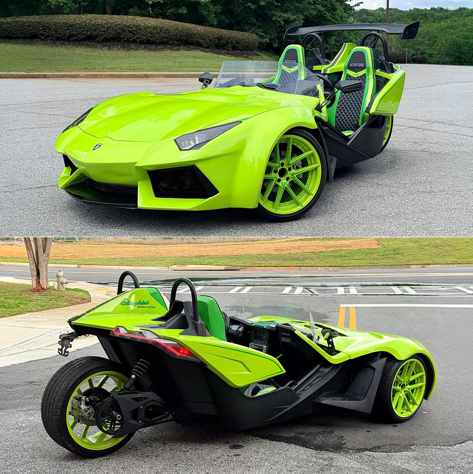 2023 Polaris Slingshot R Lamborghini Aventador Body Kit
