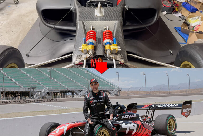 SendyCar 3D-Printed Full Race Car Body Robin Shute