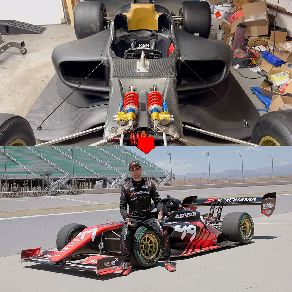 SendyCar 3D-Printed Full Race Car Body Robin Shute