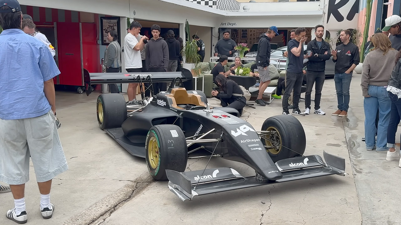 SendyCar 3D-Printed Full Race Car Body Robin Shute