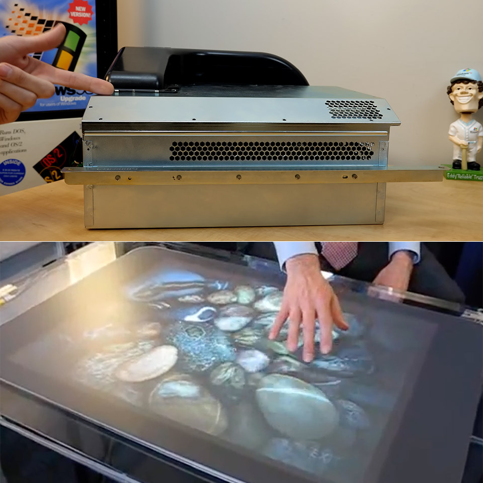 Inside Microsoft Surface Table 2008