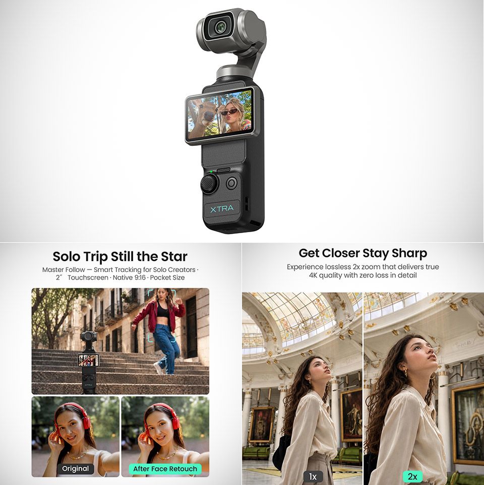 Xtra Muse Osmo Pocket 3 Prime Day Tech Deal