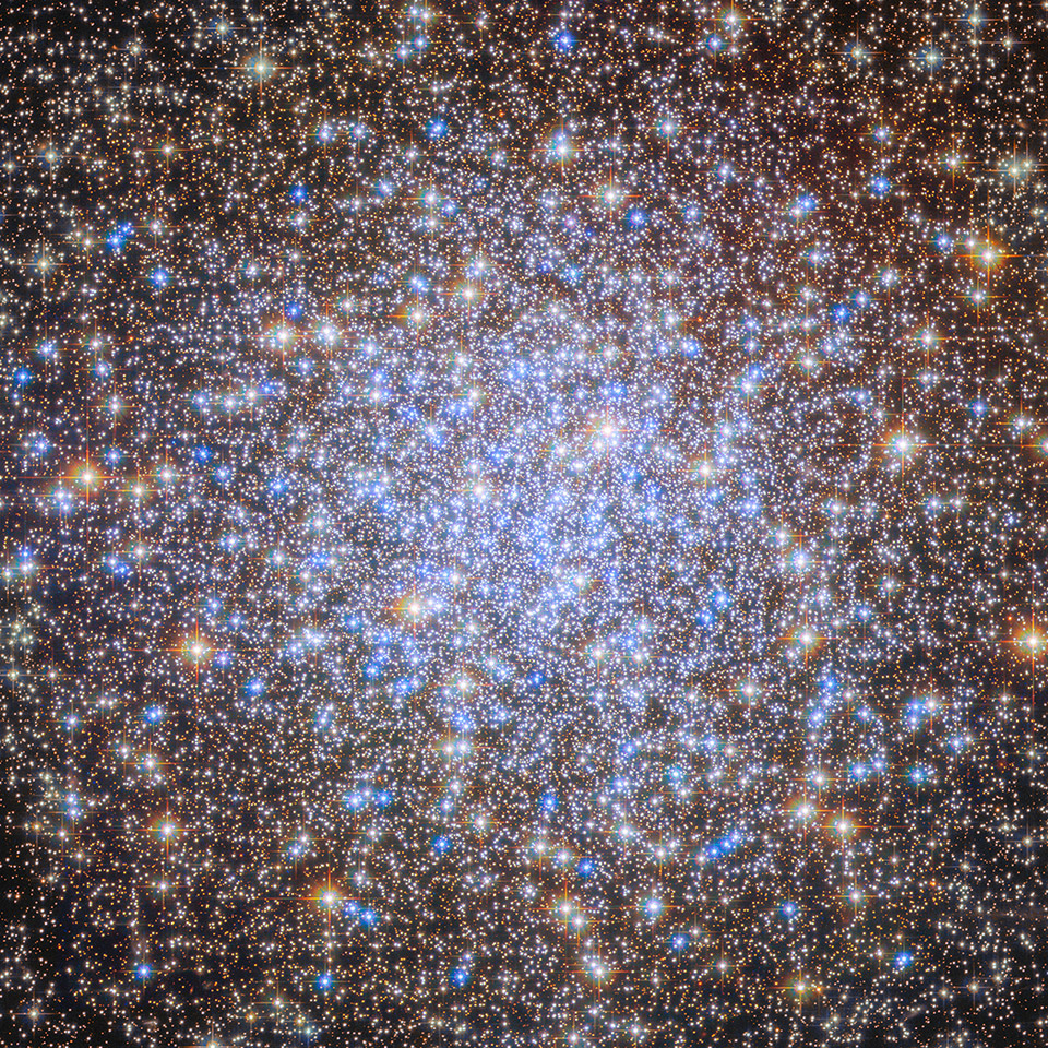 Hubble Space Telescope NGC 6723 Globular Cluster Chandelier