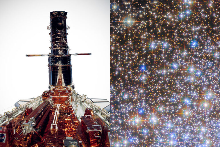 Hubble Space Telescope NGC 6723 Globular Cluster Chandelier