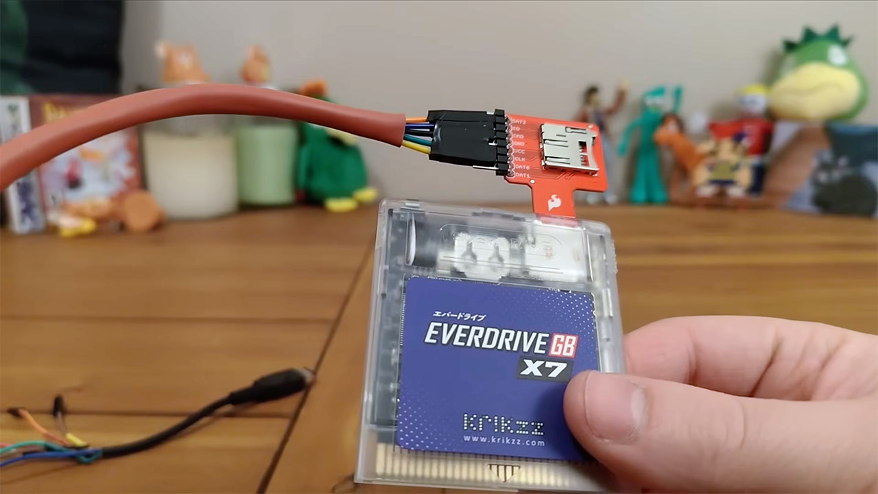 YouTube Game Boy Color Mod Cartridge
