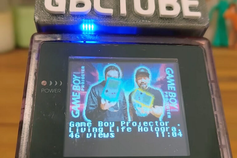 YouTube Game Boy Color Mod Cartridge