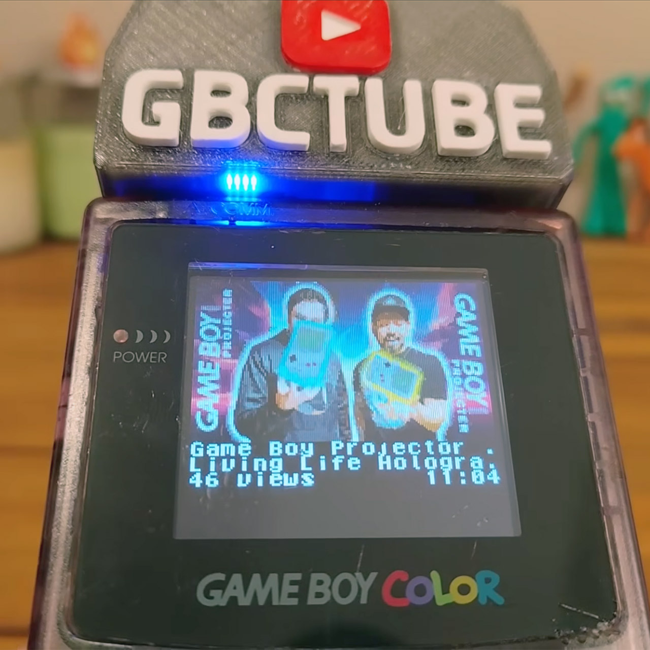 YouTube Game Boy Color Mod Cartridge