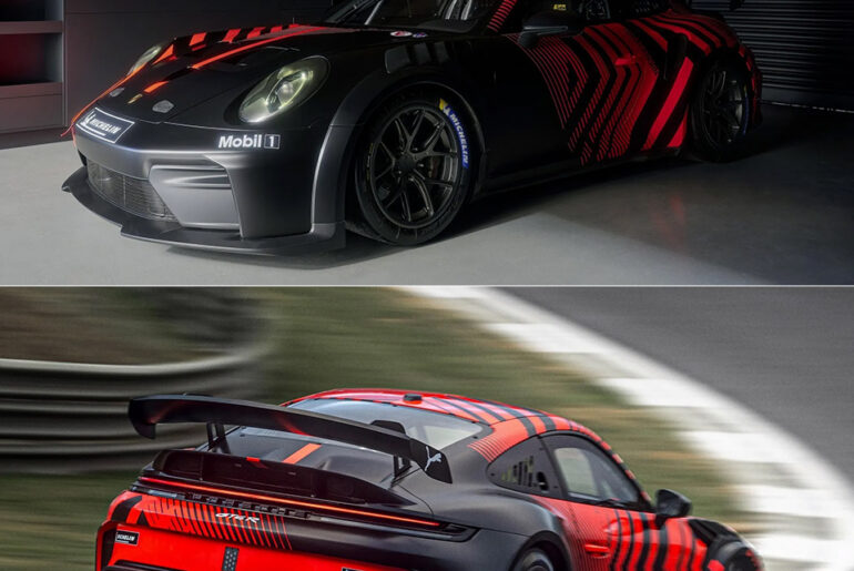 Porsche 911 GT4 R Rce Car Reveal