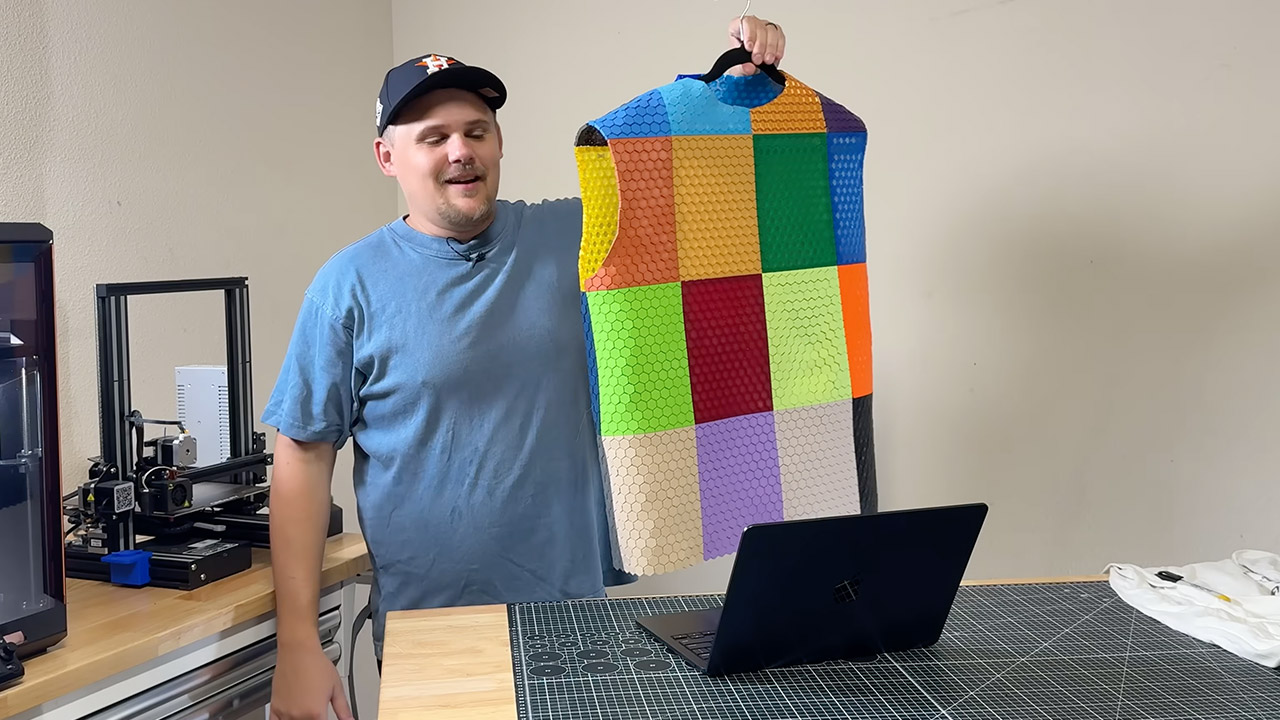 Matthew Trahan 3D-Printed Clothes Outfit
